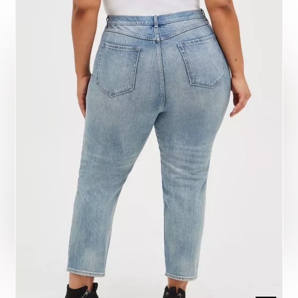 Torrid Mom Straight Premium Classic High Rise Jean - Picture 7 of 7